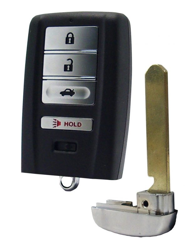 Acura 4-Button Smart Key Remote - Lock,  Unlock,  Panic,  Trunk Access2015 Acura TLX