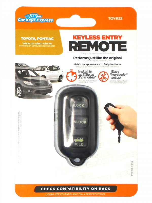 Toyota Keyless Entry Remote - 4 Button2006 Toyota Camry