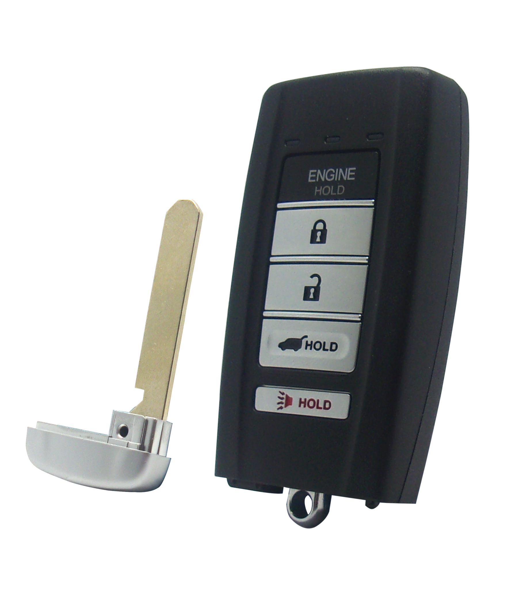Acura Smart Key - 5 Button with Remote Start, Rear Hatch, Lock, Unlock and Panic