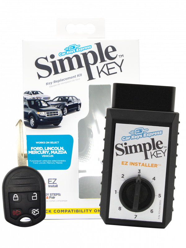 Ford Simple Key - 4 Button Remote & Key Combo with Trunk2008 Mercury Sable