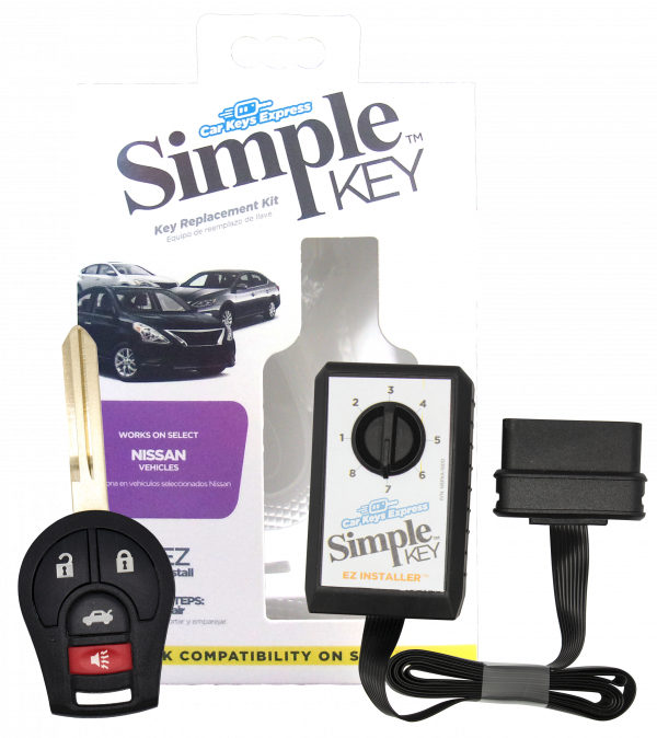 Nissan Simple Key - 4 Button Remote & Key Combo with Trunk2008 Nissan 350Z