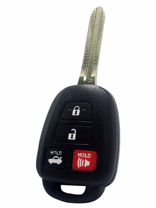 Toyota Simple Key - 4 Button Remote & Key Combo with Car Trunk2018 Toyota Camry - Image 2