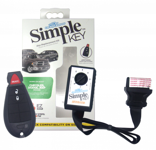 Chrysler,  Dodge,  and Jeep Simple Key - 3 Button Fobik w/ Emergency Key Insert2009 Jeep Grand Cherokee