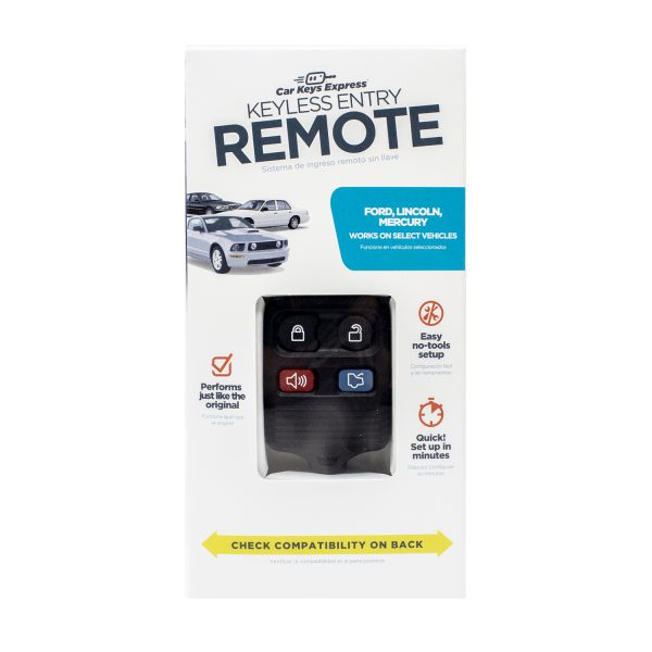FOR 060 - 4 Button Trunk Packaged1998 Mercury Tracer