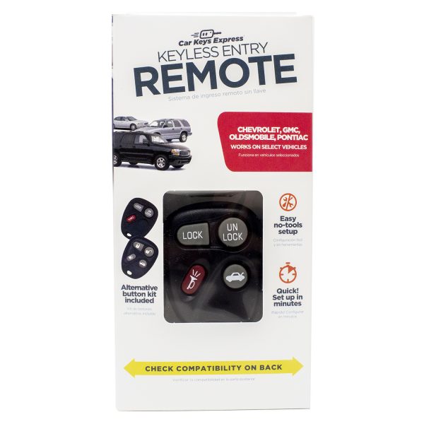 GM 660 - 4 Button Trunk Packaged1999 GMC Yukon