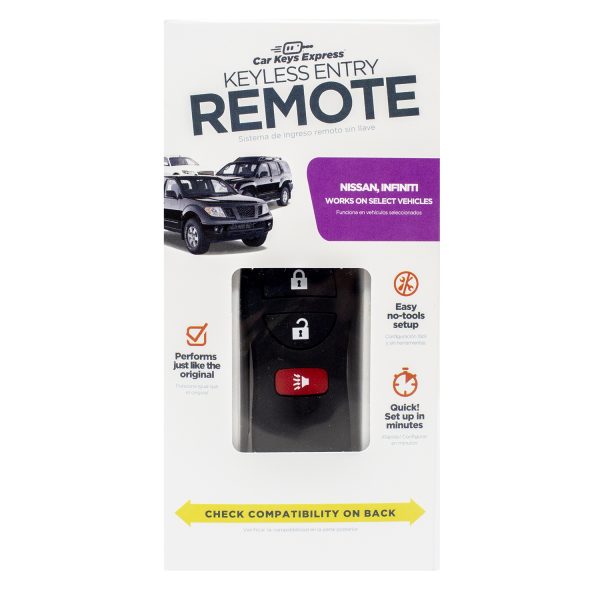 NIS 055 - 3 Button Packaged2002 Infiniti QX4