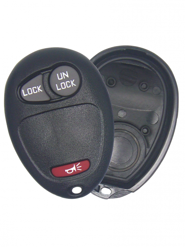 Black Replacement Remote Shell - 3 Button2004 GMC Canyon