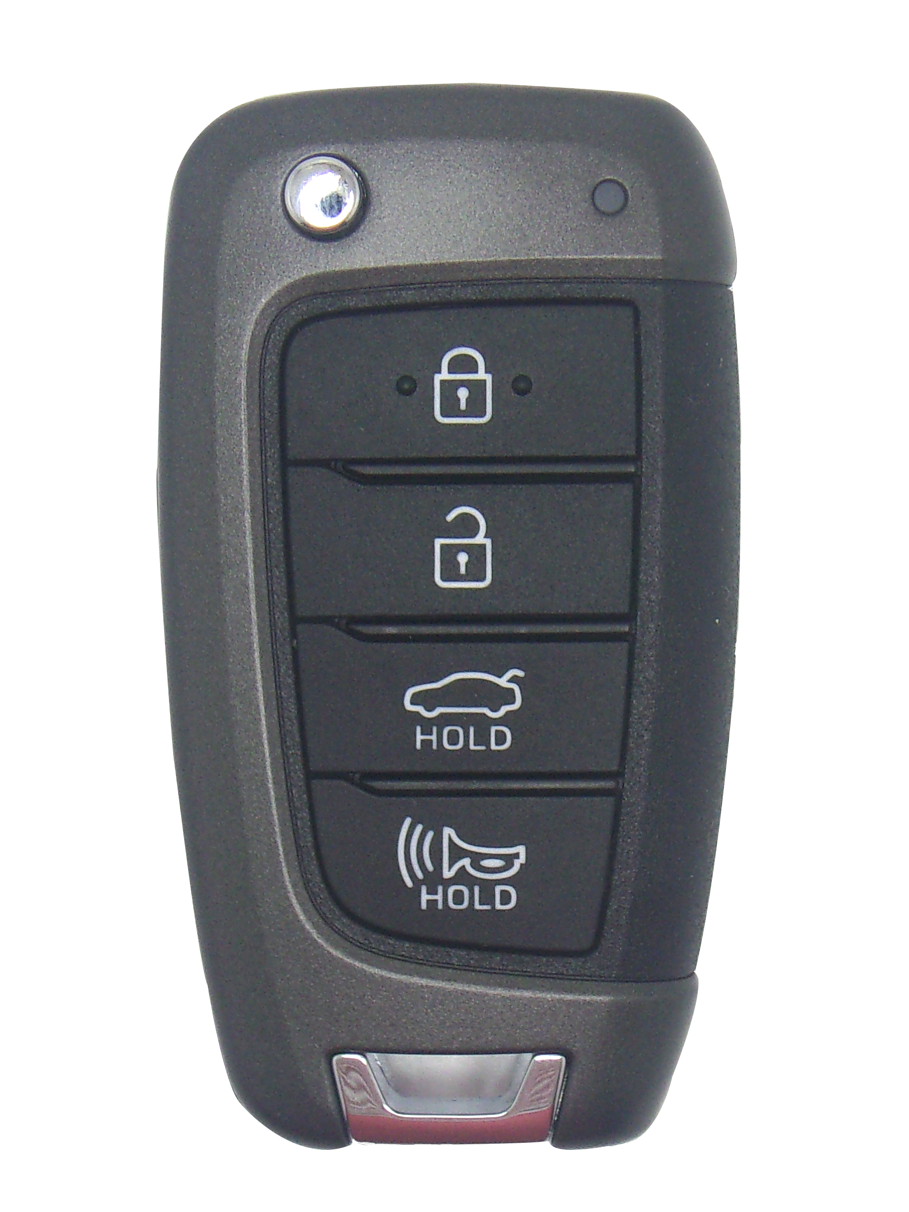 Hyundai 4 Button Flip Key with Lock, Unlock, Trunk, and Panic Buttons - Image 2
