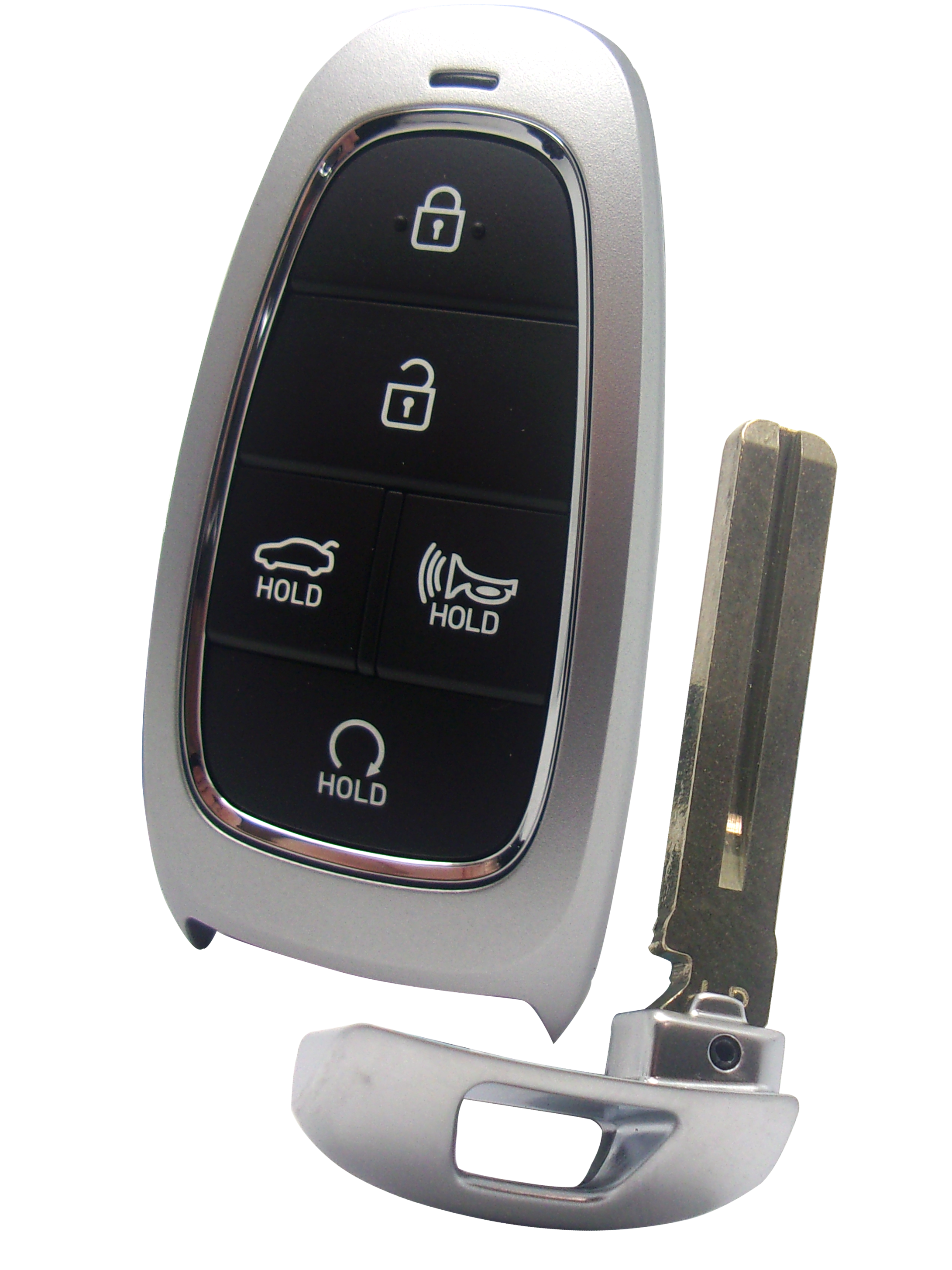 Hyundai Smart Key - 5 Button with Lock, Unlock, Remote Start, Open Trunk, and Panic Buttons