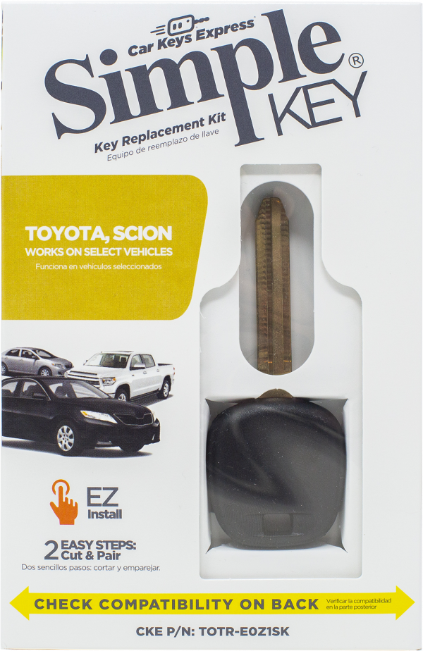 Simple Key Classic Toyota Transponder Key2016 Toyota 4Runner