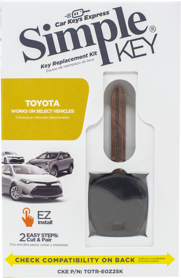 Simple Key Classic Toyota Transponder Chip Key2017 Toyota Camry