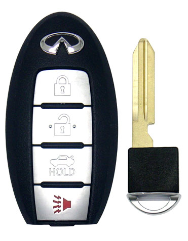 Infiniti Keyless Entry Smart Key Remote - 4 Button with Trunk - Image 2