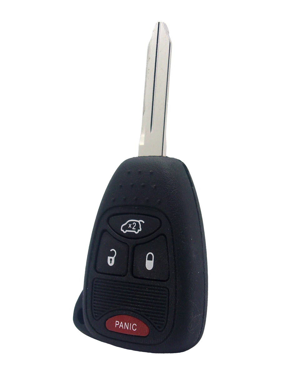 Chrysler, Dodge, and Jeep Remote Key Combo - 4-Button with Rear Liftgate