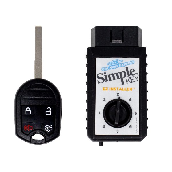 Ford Simple Key - 4 Button Remote & Key Combo with High Security Blade2012 Ford Focus - Image 4