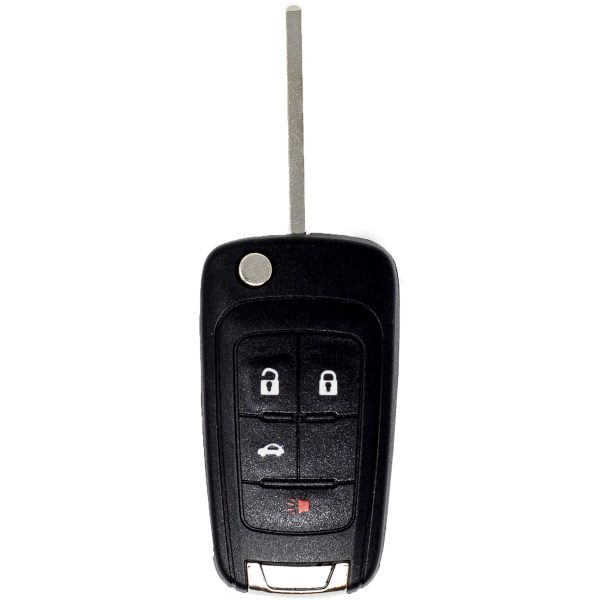 GM Simple Key - 4 Button Flip-Key with Trunk2010 GMC Terrain - Image 2