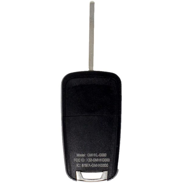 GM Simple Key - 5 Button Flip-Key with Trunk & Remote Start2010 GMC Terrain - Image 3