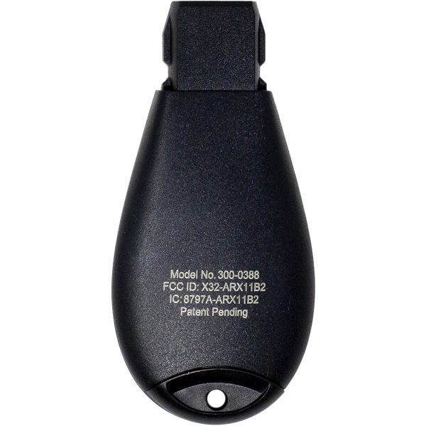 Chrysler,  Dodge,  and Jeep Simple Key - 3 Button Fobik w/ Emergency Key Insert2009 Jeep Grand Cherokee - Image 4
