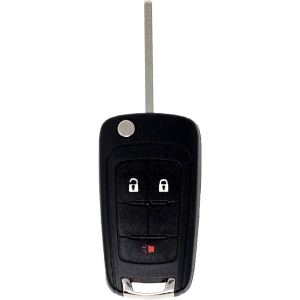 GM Simple Key - 3 Button Flip-Key Remote2010 GMC Terrain - Image 2