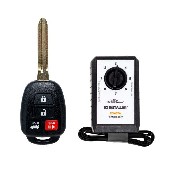 Toyota Simple Key - 4 Button Remote & Key Combo with Car Trunk2018 Toyota Camry - Image 3