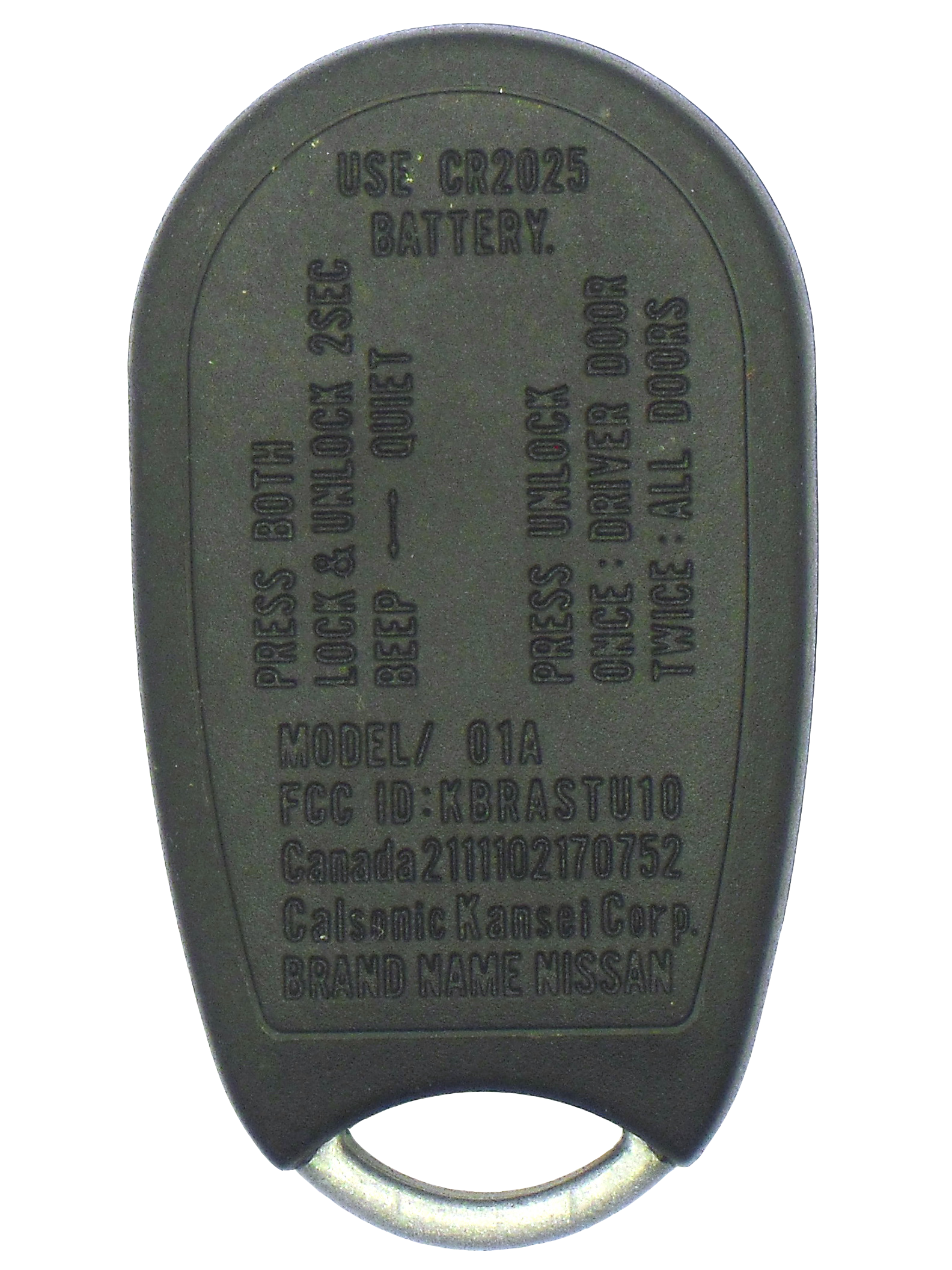 Nissan Keyless Entry Remote - 3 Button - Image 3