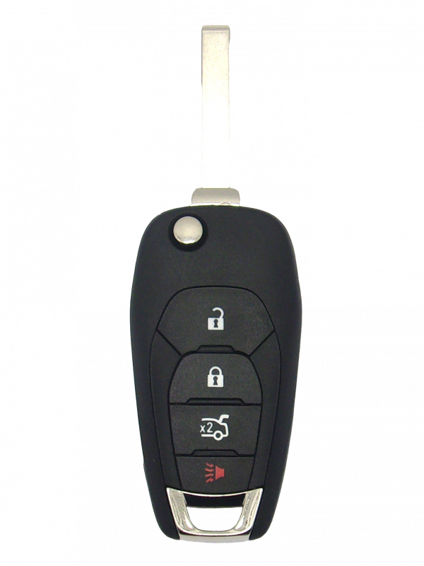 Replacement OEM Flip-Key Remote with Lock,  Unlock,  Remote Start,  and Panic Buttons2016 Chevrolet Cruze - Image 2