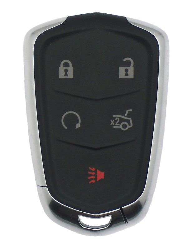 Cadillac Smart Key Remote - 5-Button with Lock,  Unlock,  Remote Start,  Trunk,  and Panic Buttons2018 Cadillac XTS - Image 2
