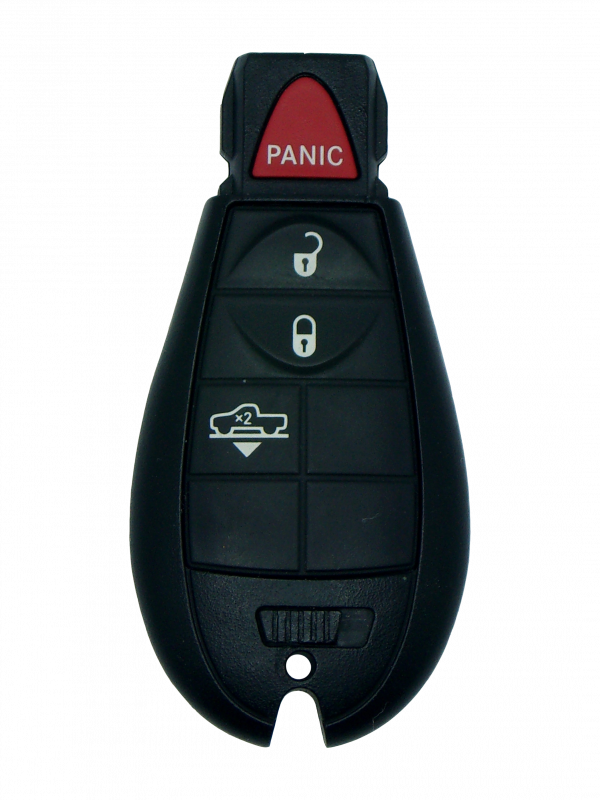Remote & Key Combo - 4 Button with Lock,  Unlock,  Suspension,  and Panic Buttons2017 Ram 1500 - Image 2
