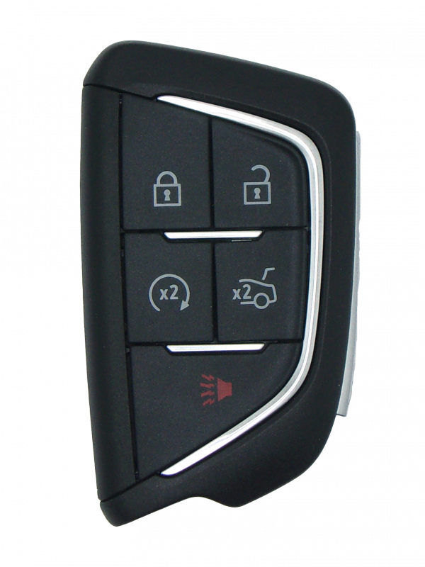 Cadillac Smart Key - 5 Button with Lock,  Unlock,  Remote Start,  Trunk,  and Panic Buttons2020 Cadillac CT5 - Image 2