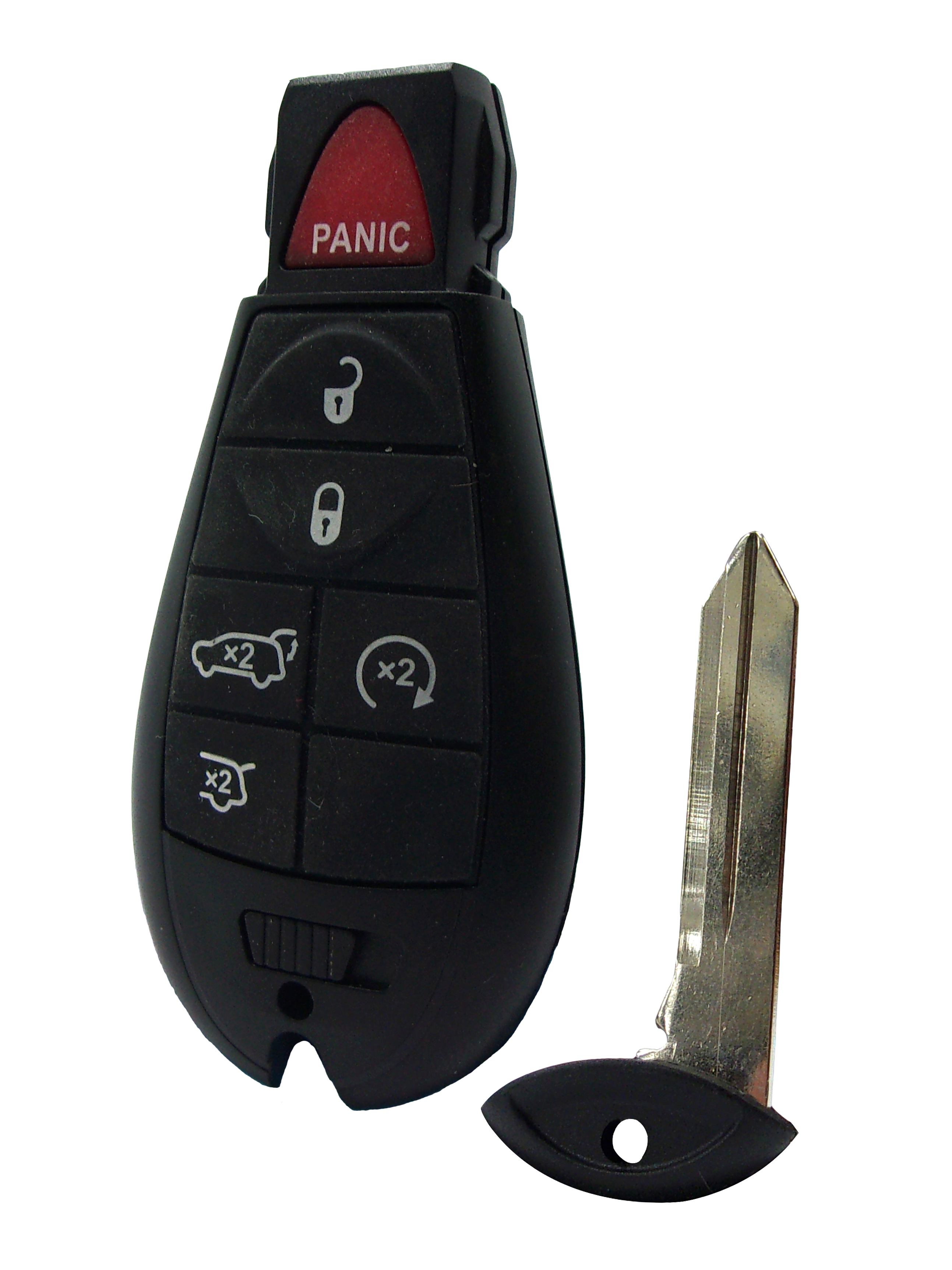 Jeep Smart Key Fobik Remote - 6-Button with Trunk, Hatch, and Remote Start