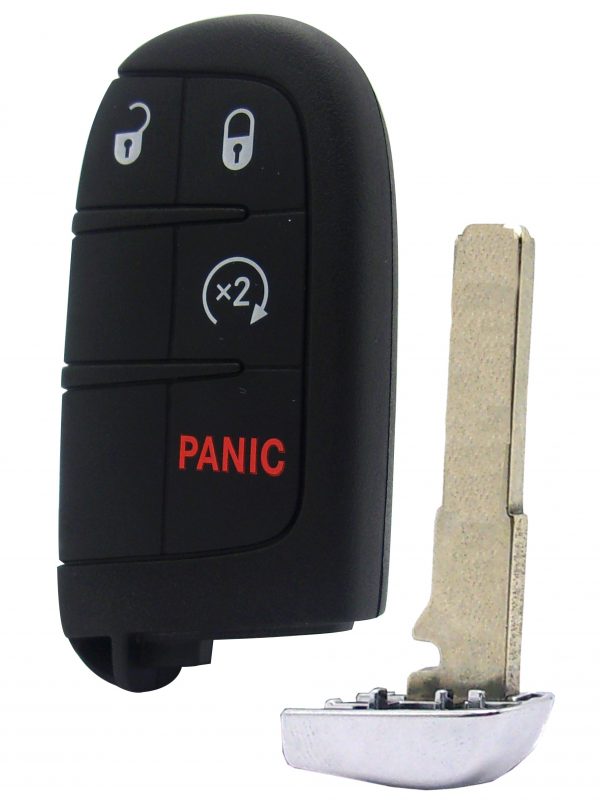 Fiat and Jeep Smart Key Remote - 4-Button with Remote Start2015 Jeep Renegade
