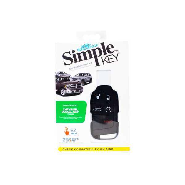 Chrysler & Dodge - 5 Button Smart Key w/ Remote-Start2011 Dodge Journey - Image 4