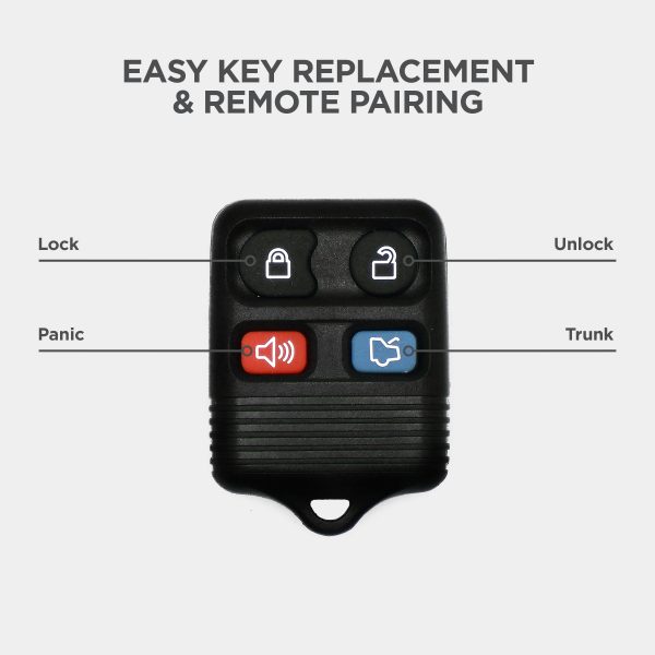 FOR 060 - 4 Button Trunk Packaged1998 Mercury Tracer - Image 4