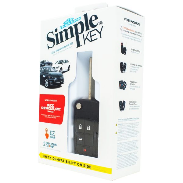 GM Simple Key - 4 Button Flip-Key with Trunk2010 GMC Terrain - Image 4