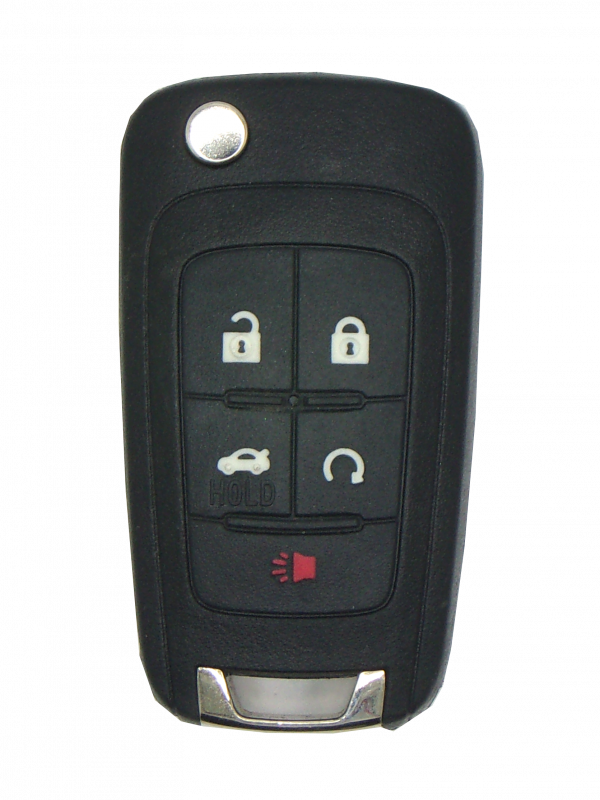 GMC 5-Button Flip Key w/ Remote Start2010 GMC Terrain - Image 3