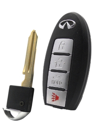 Infiniti Keyless Entry Smart Key Remote - 4 Button with Trunk