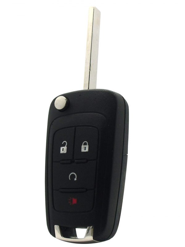 Flip Key Remote - 4 Button with Remote Start and  FCC ID: AVL-B01T1AC,  KR55WK500732017 Chevrolet Trax
