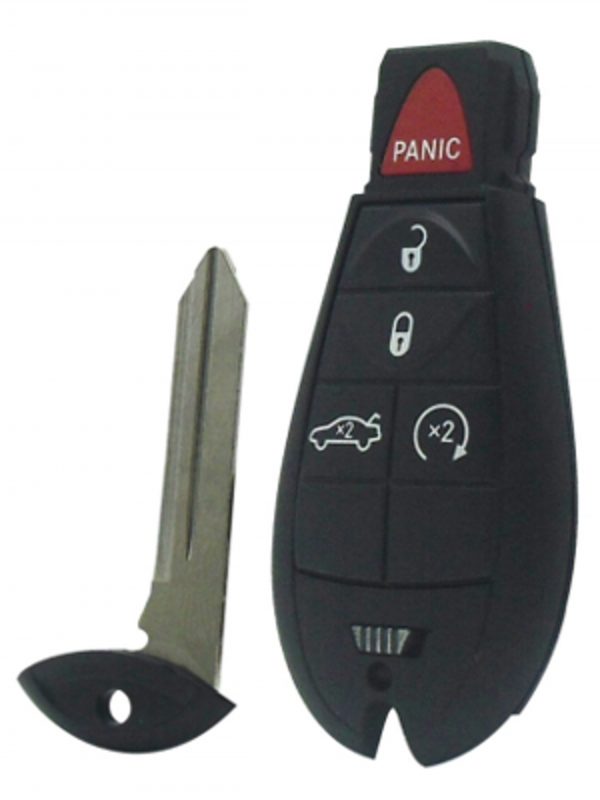 Dodge 5-Button Fobik Remote w/ Trunk and Remote Start2013 Dodge Dart