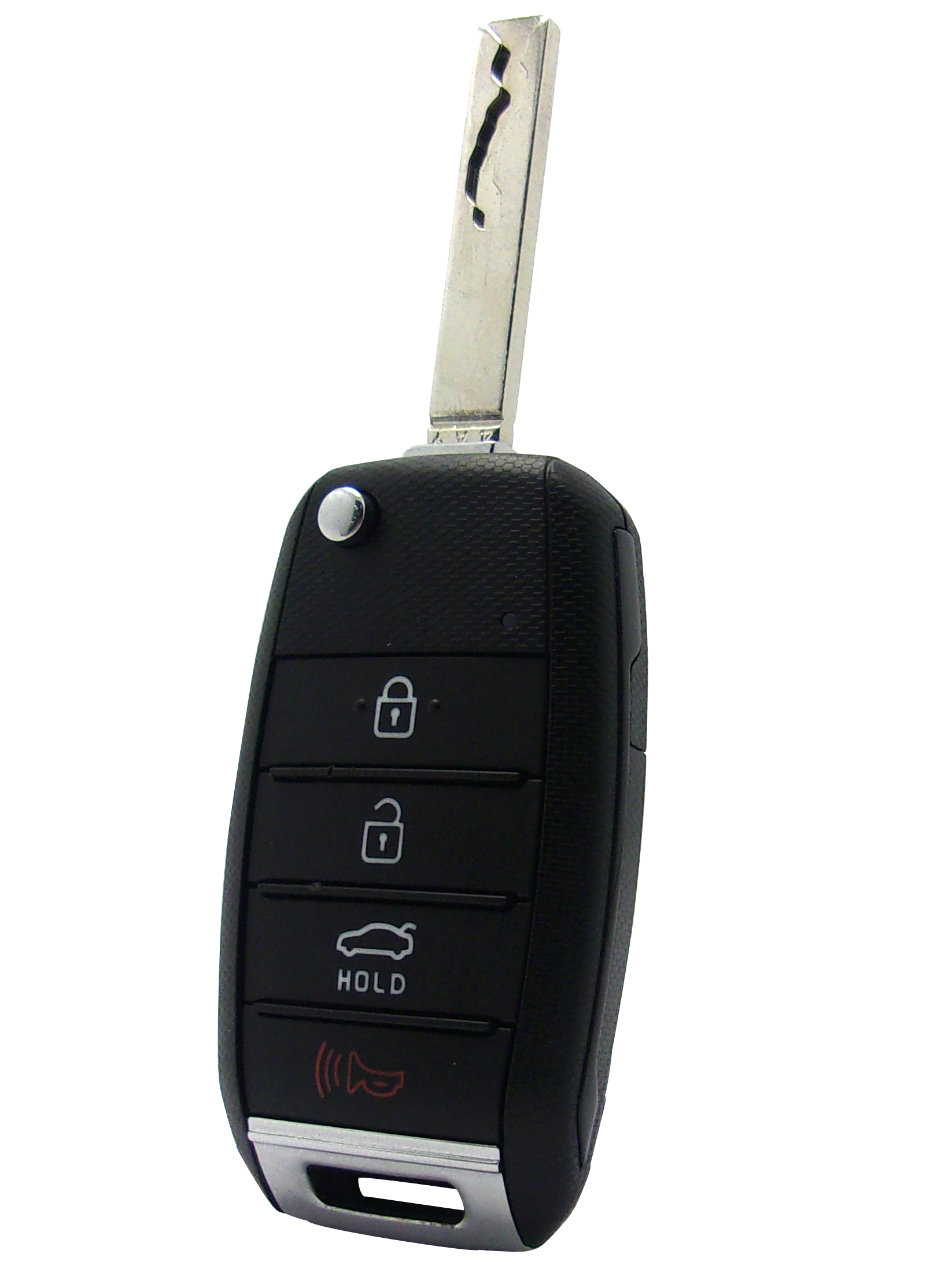 Kia Keyless Entry Flip Key - 4 Button with Trunk