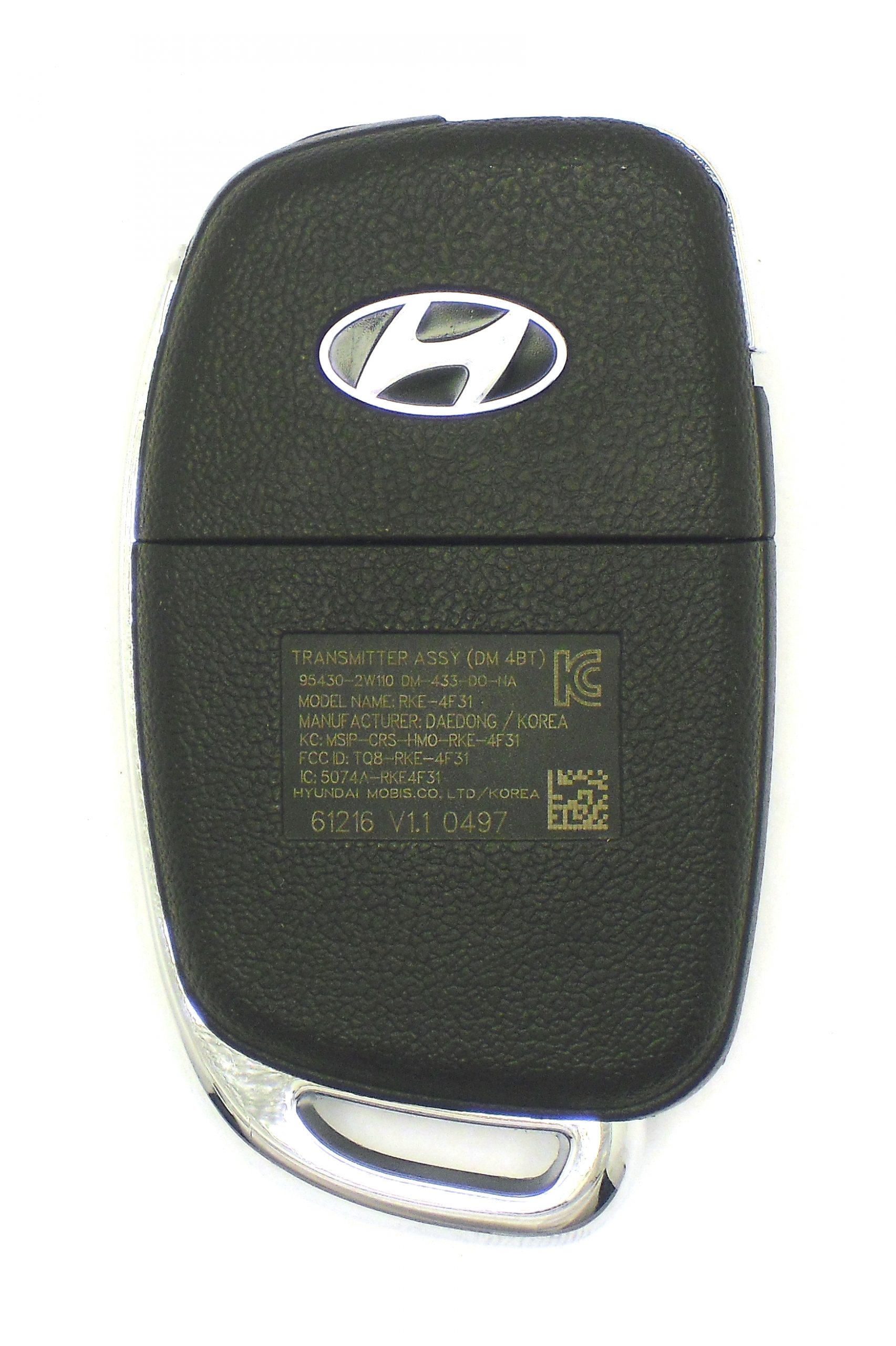 Hyundai Keyless Entry and Flip Key - 4 Button w/ Rear Hatch - Image 4
