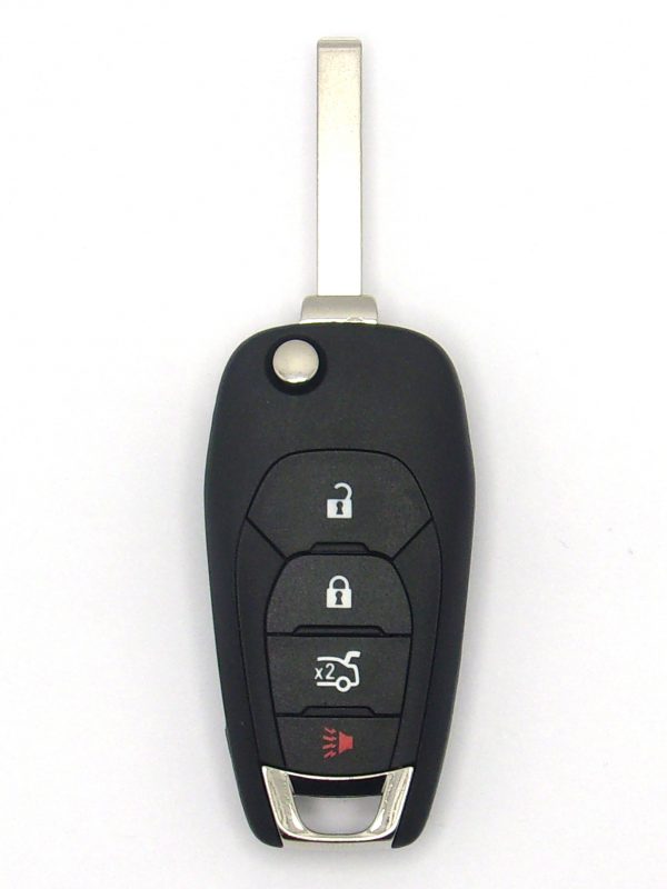 GM Keyless Entry Flip Key 4-Button Remote with Trunk2017 Chevrolet Cruze - Image 2