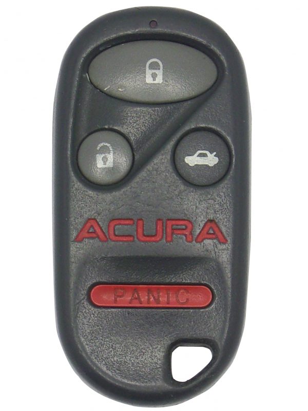 Acura 4-Button Keyless Entry Remote with Lock,  Unlock,  Trunk and Panic Functions1997 Acura Integra - Image 2