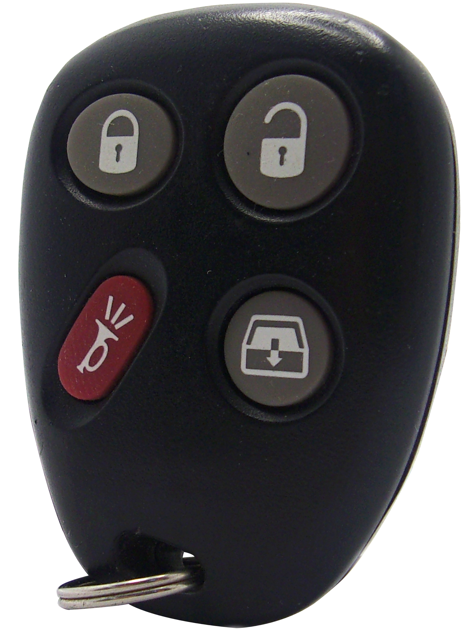 Keyless Entry Car Remote - 4 Button with Lock, Unlock, Unlock Rear Glass, and Panic Buttons