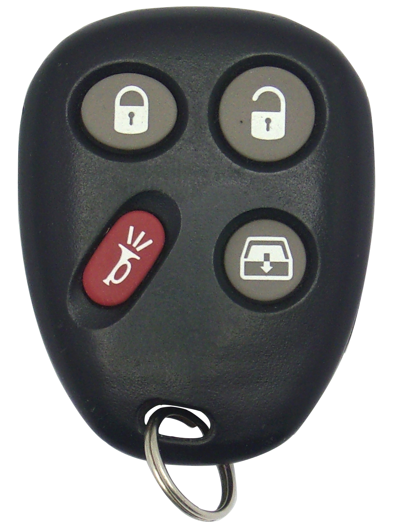 Keyless Entry Car Remote - 4 Button with Lock, Unlock, Unlock Rear Glass, and Panic Buttons - Image 2