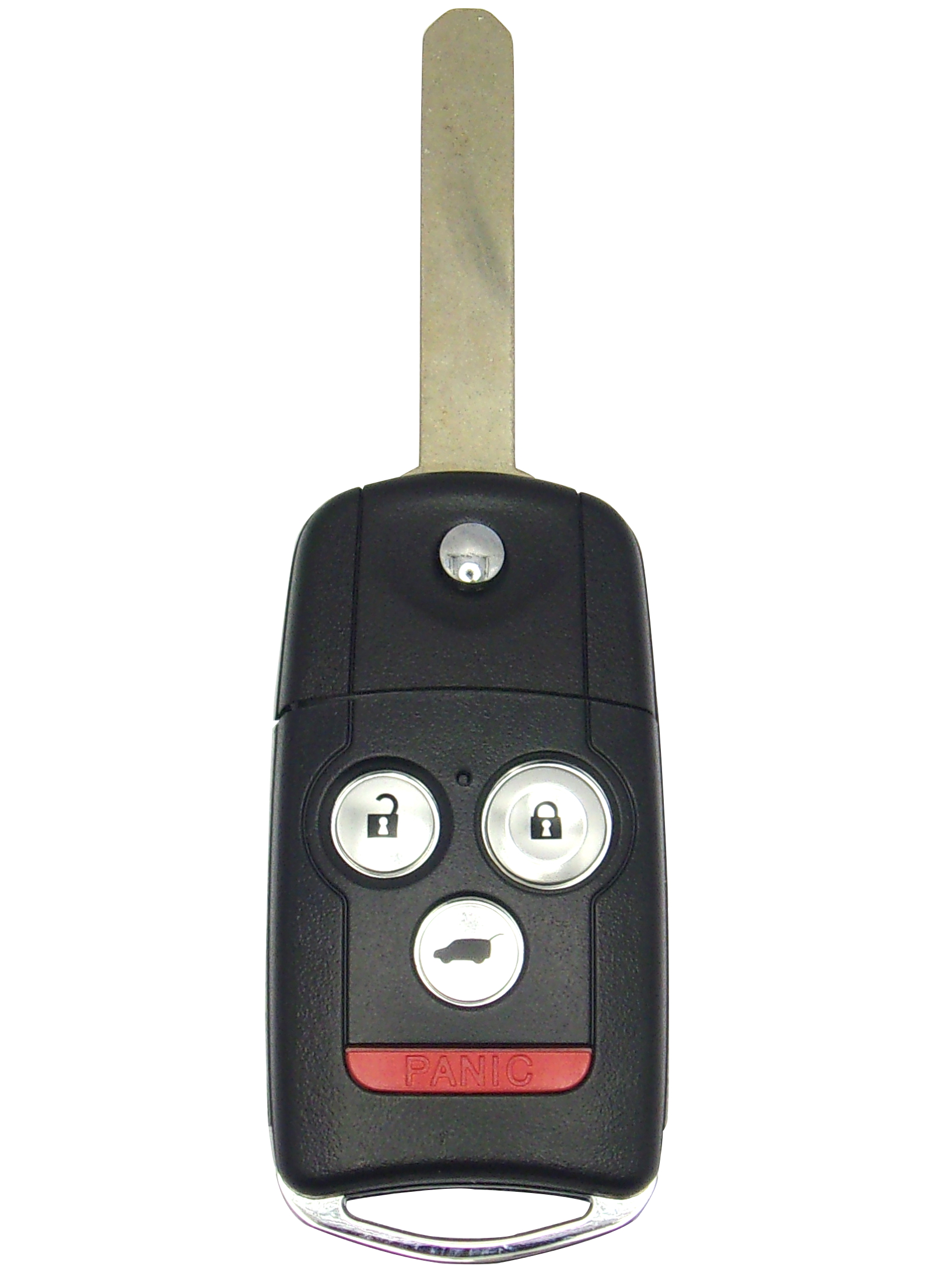 Acura 4 Button Keyless Entry and Flip Key Remote with Lock, Unlock, Panic, and Trunk Features - Image 2