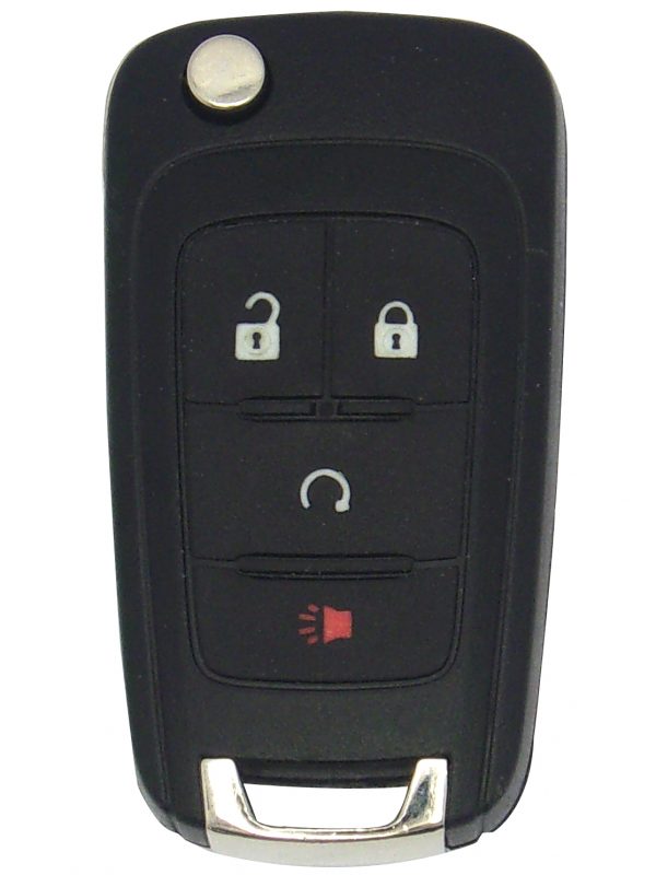 Flip Key Remote - 4 Button with Remote Start and  FCC ID: AVL-B01T1AC,  KR55WK500732017 Chevrolet Trax - Image 2