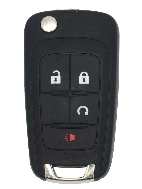 Keyless Entry and Flip Key - 4 Button Model w/ Remote Start2010 GMC Terrain - Image 2