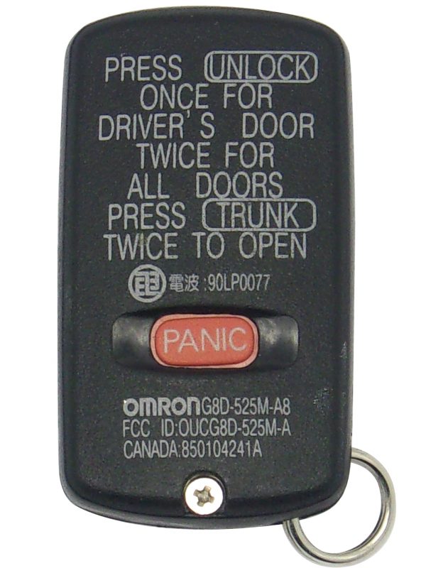 Mitsubishi Keyless Entry Remote - 4 Button2003 Mitsubishi Eclipse - Image 3