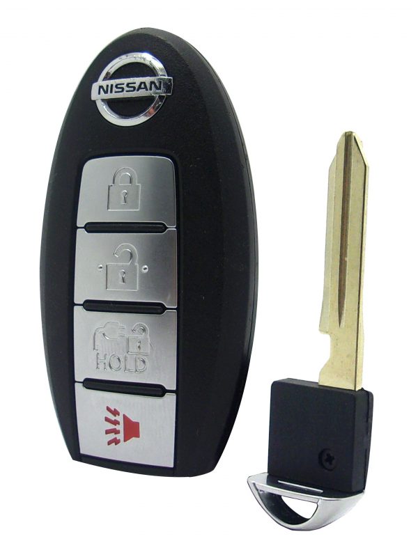 Nissan Remote Entry Smart Key - 4 Button w/ Charge Connector Unlock2017 Nissan Leaf