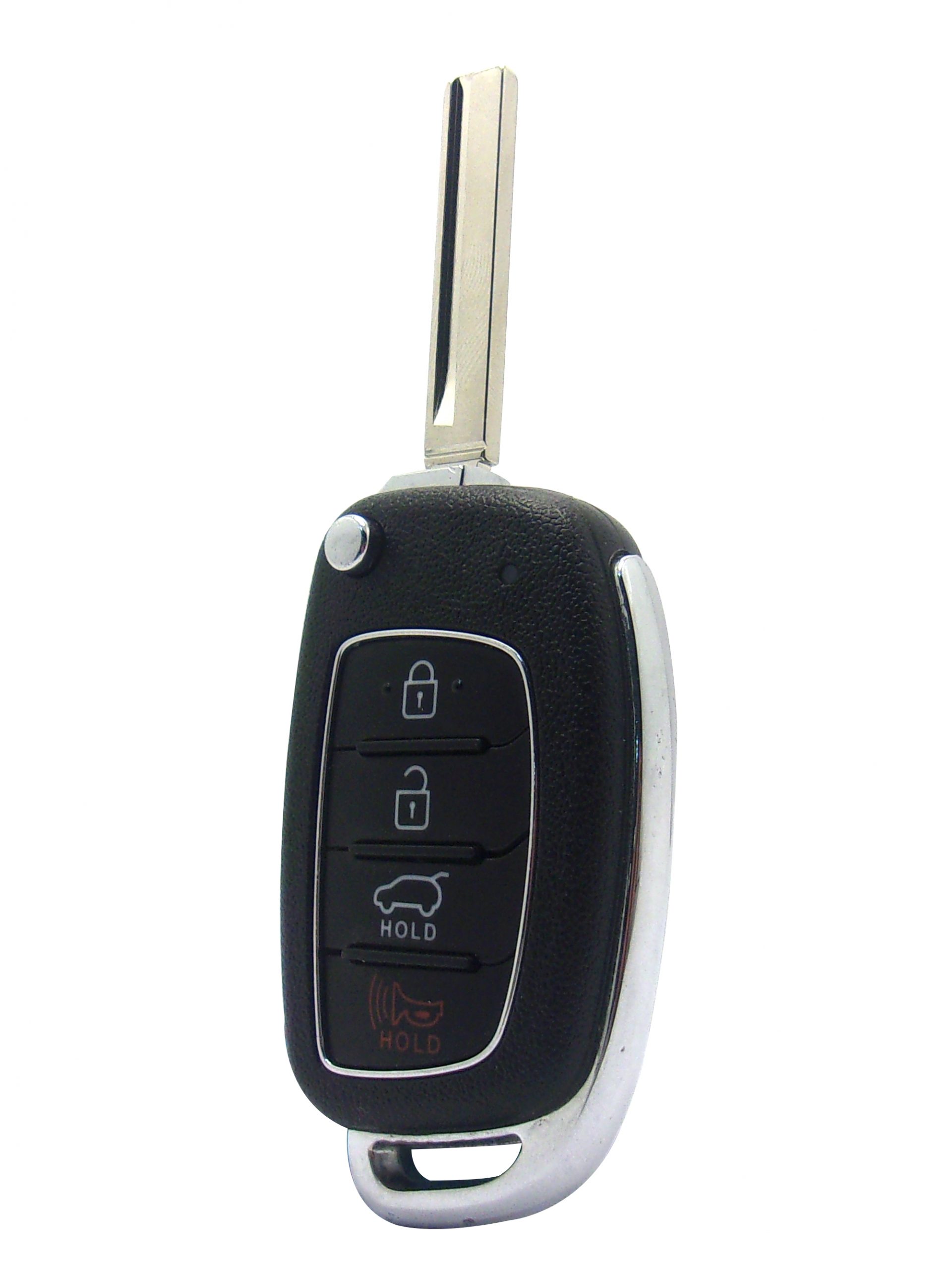 Hyundai Keyless Entry and Flip Key - 4 Button w/ Rear Hatch